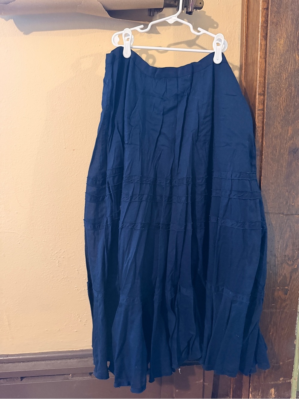 Women’s Ralph Lauren Navy Blue Midi Skirt